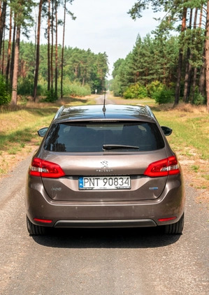 Peugeot 308 cena 32500 przebieg: 229500, rok produkcji 2015 z Zbąszyń małe 137